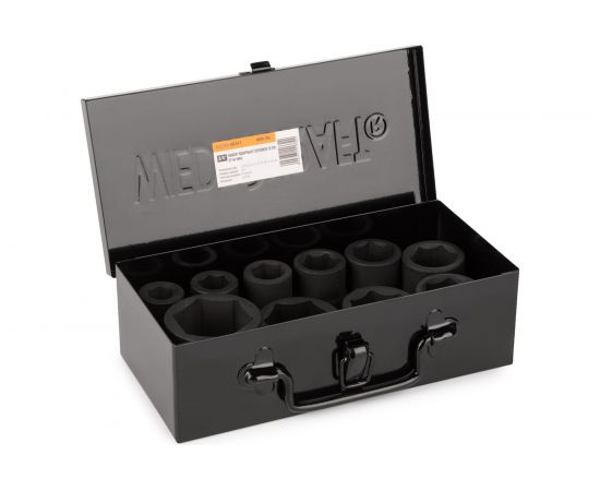 Набор ударных головок (10 предметов; 17-46 мм; 3/4"") WIEDERKRAFT WDK-760 