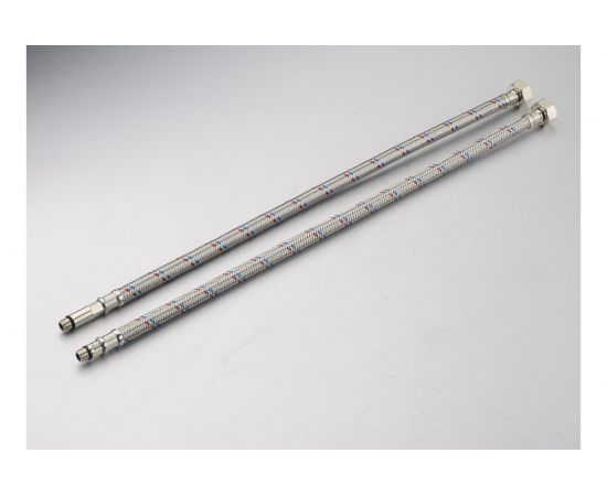 Подводка гибкая для смесителя ProfECO 60 см, гайка-штуцер 1/2-М10 пара PE-FMF60 