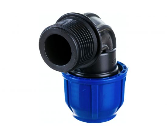 Отвод компрессионный PN16 (25 мм; 1"") с наружной резьбой RTP 14700 