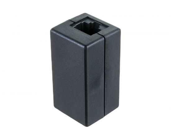 Кабельный соединитель RJ45-RJ45 (8P8C), Кат.5e Класс D, 100МГц, неэкранированный, черный, 10шт NETLAN EC-UCB-55-UD2-BK-10 