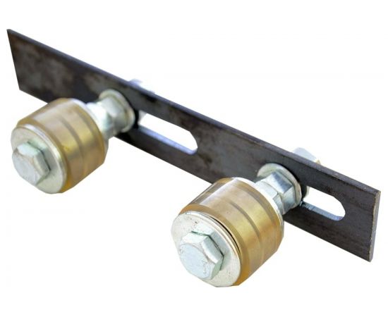 Комплект поддерживающих роликов на пластине Rolik-Opt силикон, d.45 К1103 