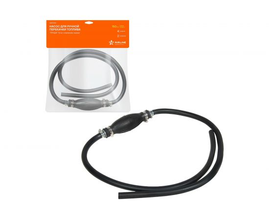 Насос для ручной перекачки топлива Airline Груша 1.5 м, с клапаном AEAT202 