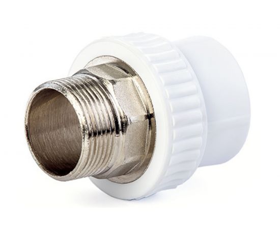 Комбинированная муфта PPR LAMMIN НР, 40х1 1/4"", под ключ Lm31042040032 