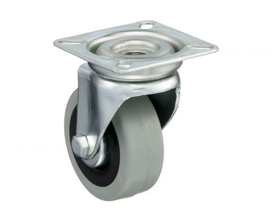 Колесо с вращающейся опорой и пластиной крепления (80 мм; 55 кг) Tellure rota 374103 – изображение 11