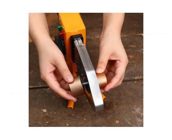 Аппарат для сварки полипропиленовых труб DEKO в металлическом кейсе, 4 насадки (20-40 мм) PPWM2100W 063-4247 – изображение 11