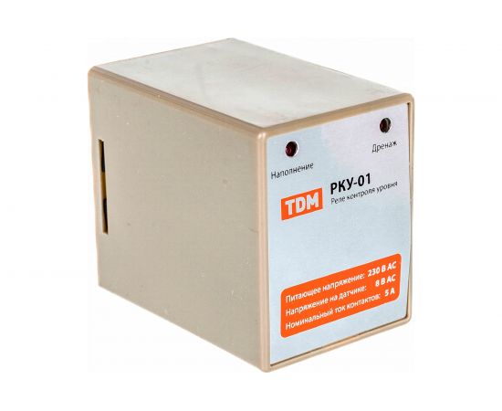 Реле контроля уровня, без датчиков TDM РКУ-01-1 SQ1507-0002 – изображение 2
