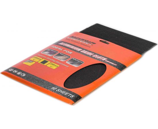 Бумага наждачная на тканевой основе (10 шт; 230x280 мм; P80) Orientcraft AOC230280P80 – изображение 2