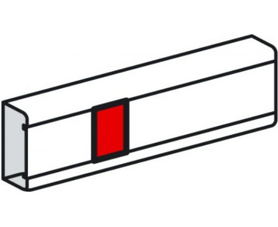 Накладка на стык крышки Legrand для кабель-каналов Metra 160x50 638085 – изображение 2