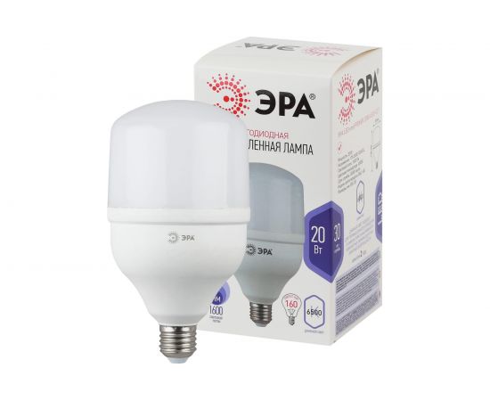 Светодиодная лампа ЭРА LED smd POWER 20W-6500-E27 Б0027011 – изображение 2