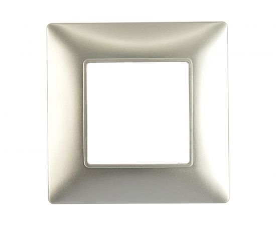 Рамка ЭРА 14-5001-03 на 1 пост, Elegance, алюминий Б0034383 – изображение 2