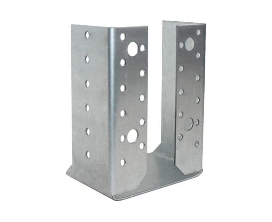 Закрытая опора бруса LUCKY Guy 140х76х100х2,0 мм, оцинкованная 100 04 100 3 – изображение 2