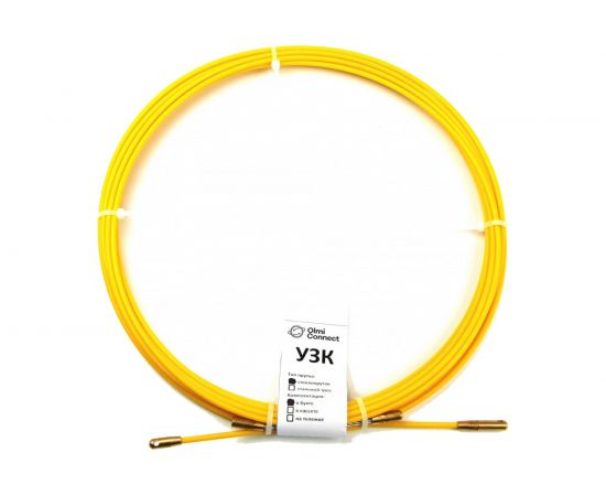 Протяжка для кабеля мини OlmiOn УЗК d=4,5 мм L=5 м в бухте, желтый СП-Б-4,5/5 – изображение 2