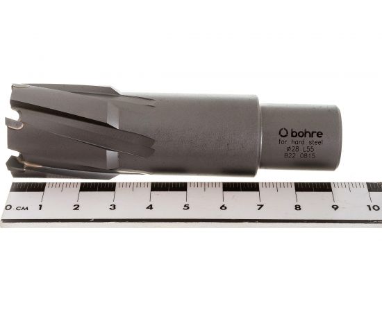 Сверло корончатое по металлу TCT Bohre 28х55 мм КБ010454 – изображение 2