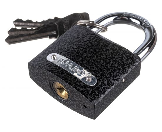 Навесной замок Fuaro PL-01-50 англ. 3 кл., коробка 42267 – изображение 2