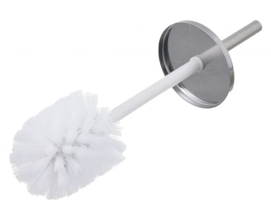Ерш для унитаза с подставкой ЛАЙМА нержавеющая сталь, зеркальный, 601616 – изображение 2