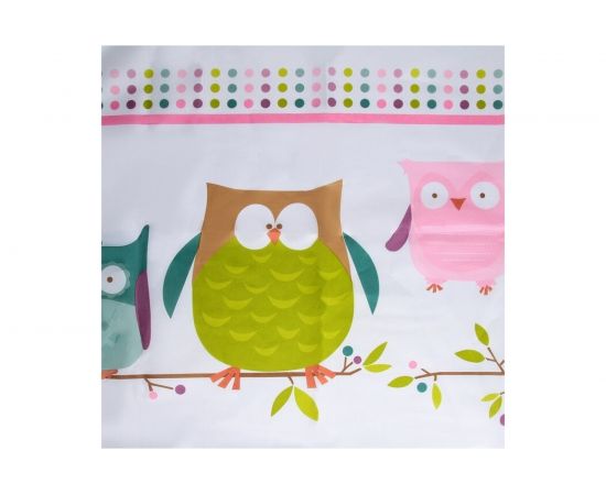 Штора для ванной Доляна Совушки 180х180 см, полиэстер 1385712 – изображение 3