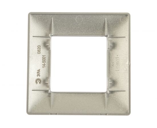Рамка ЭРА 14-5001-03 на 1 пост, Elegance, алюминий Б0034383 – изображение 3