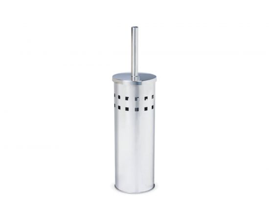 Ерш для унитаза с подставкой ЛАЙМА нержавеющая сталь, зеркальный, 601616 – изображение 3