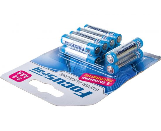 Батарейки Focusray Super ALKALINE LR03 BL8 2 627741 – изображение 3