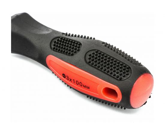 Отвертка SL3,0х100 мм MATRIX Anti-Slip 12208 – изображение 4
