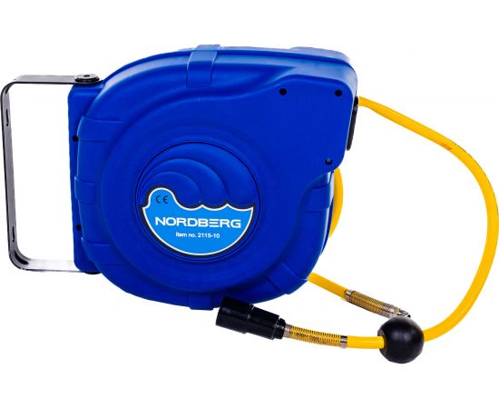 Шланг воздушный на катушке (14 м; 10x16 мм) NORDBERG 2115-10 – изображение 5