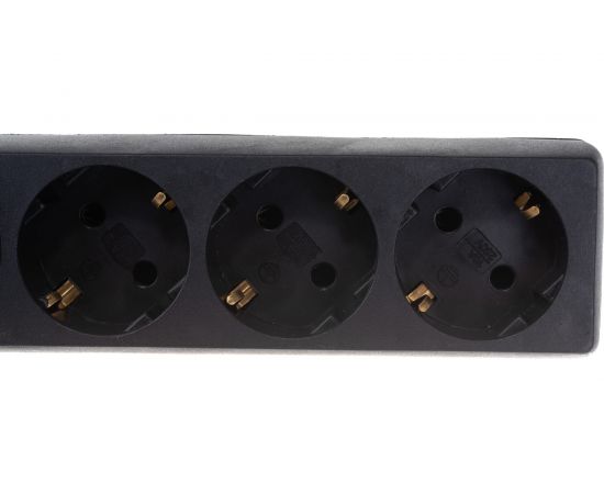 Сетевой фильтр ExeGate SP-5-10B 5 евро с заземлением, 10м, выключатель с подсветкой, черный 279181 – изображение 5