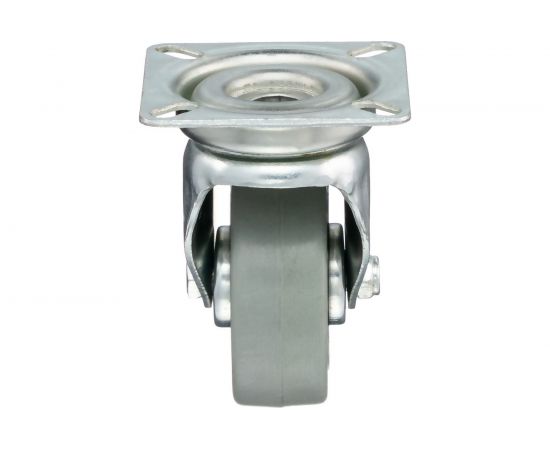 Колесо с вращающейся опорой и пластиной крепления (80 мм; 55 кг) Tellure rota 374103 – изображение 6