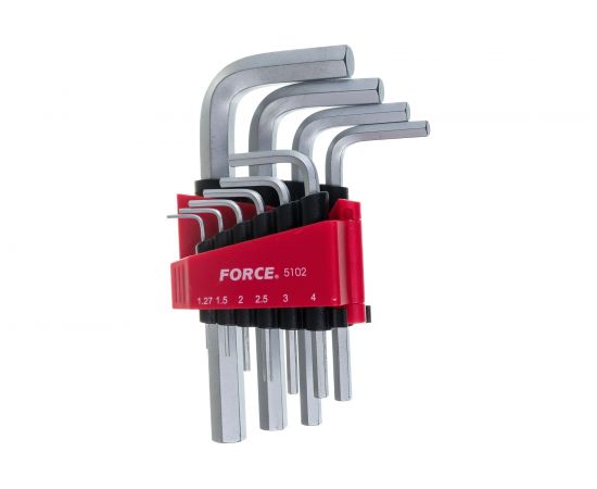 Набор Г-образных шестигранников 10 предметов FORCE 5102 