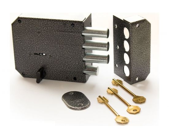 Накладной замок Симеко ЗН-2х3 2186 