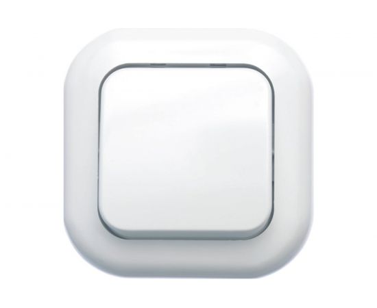 Выключатель Кунцево-Электро ВАЛЕНТИНА скрытой установки, одноклавишный С16-040 7643 