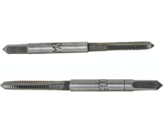 Метчик M03x0,5 2шт,в пластиковом футляре ЭВРИКА ER-00305M 