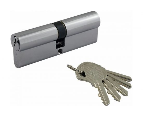 Цилиндровый механизм НОРА-М Л-90 45-45 хром Х 6642 