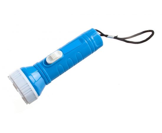 Фонарь, голубой, 1LED, 1 режим, 3xAG10, пластик Ultraflash 828-TH 2395 