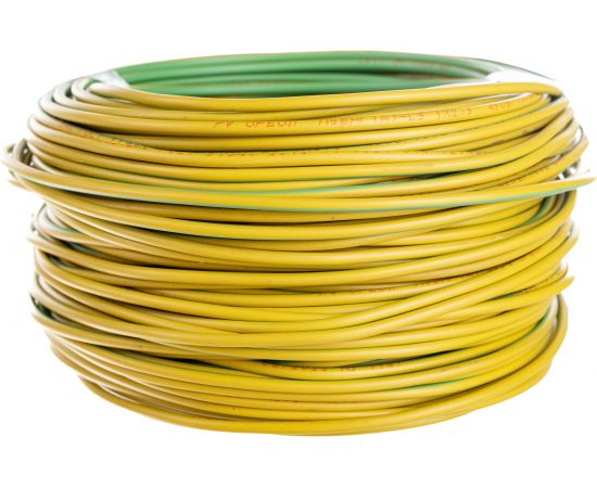 Провод ОРЕОЛ ПуВ нг А LS 1х2,5 желто-зеленый 50м 83245 