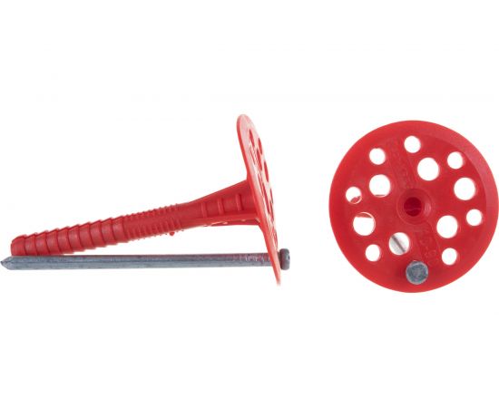 Дюбель для теплоизоляции ГОСКРЕП с металлическим гвоздём 10х90 50 шт., пакет 4-0014050 