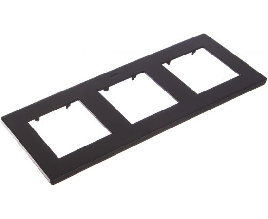 Рамка Simon 3 поста, графит 2400630-038 