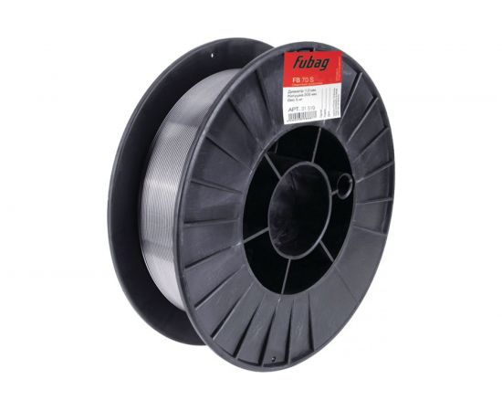 Проволока сварочная сплошного сечения FB 70S (5 кг; 1.0 мм; на катушке 200 мм) FUBAG 31519 