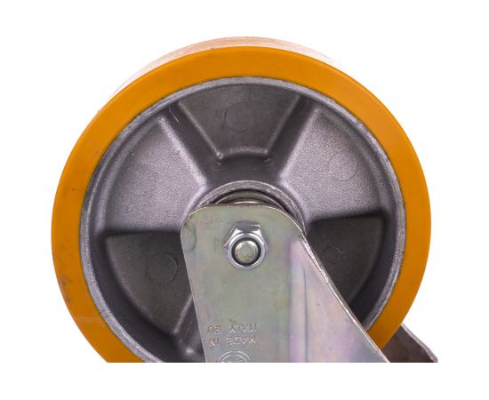 Колесо с вращающейся опорой и пластиной крепления (125 мм; 350 кг) Tellure rota 657603 