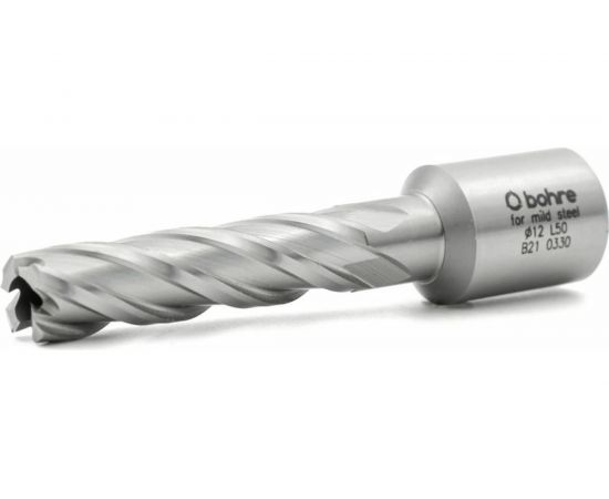 Сверло корончатое по металлу HSS Bohre 12х55 мм КБ010020 