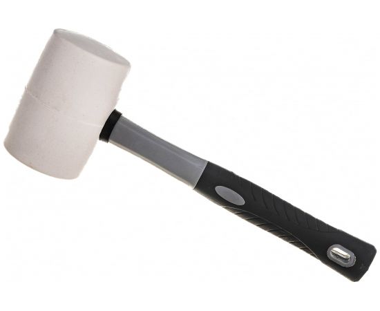 Молоток HARDY резиновый, 75мм, ручка 2K, белый 2028-900075 