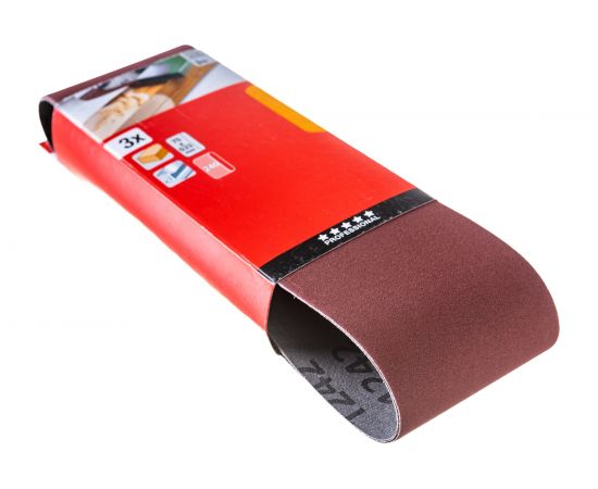 Лента шлифовальная 75x533 мм К240 3 шт kwb 912524 