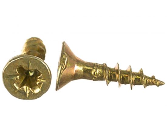 Саморез КРЕП-КОМП желтый цинк POZY 3х12 5000шт жд312ф 