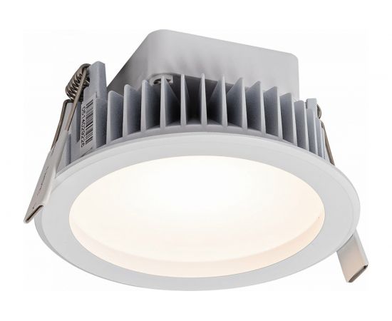 Встраиваемый светильник MAKSILED 12Вт, 220В, 950лм, монтаж.отв. 100мм, 3000К, диммируемый ML-IN-K12W-WW 