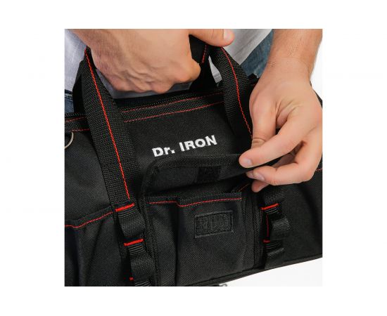 Сумка для инструмента Dr. IRON 360x150x230 мм, с ремнем DR1004 – изображение 11