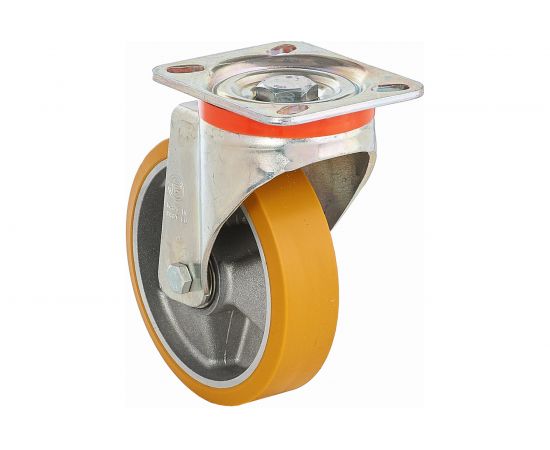 Колесо с вращающейся опорой и пластиной крепления (125 мм; 350 кг) Tellure rota 657603 – изображение 14