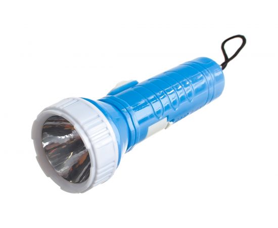 Фонарь, голубой, 1LED, 1 режим, 3xAG10, пластик Ultraflash 828-TH 2395 – изображение 2