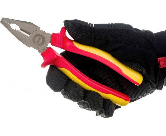 Диэлектрические пассатижи до 1000 В Cr-V 200 мм Кратон Dielectric 2 12 11 003 – изображение 2