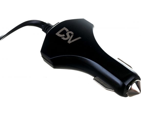 Автомобильное зарядное устройство для телефона и гаджетов DSV 4 USB с проводом R77008 – изображение 2