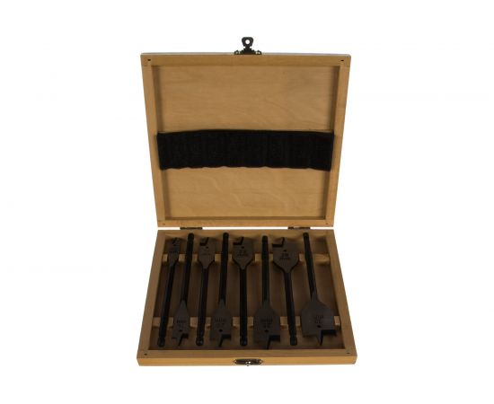 Набор сверл перьевых (8 шт, 12-32 мм) по дереву D.BOR 180608116D – изображение 2