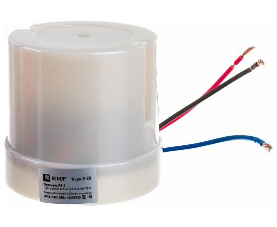 Фотореле EKF PS-3 20А 4400Вт IP44 PROxima SQfr-ps-3-20 – изображение 2